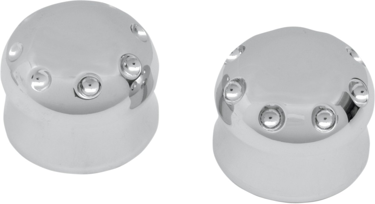 CAPS AXLE 00-07 FLHT CHRM