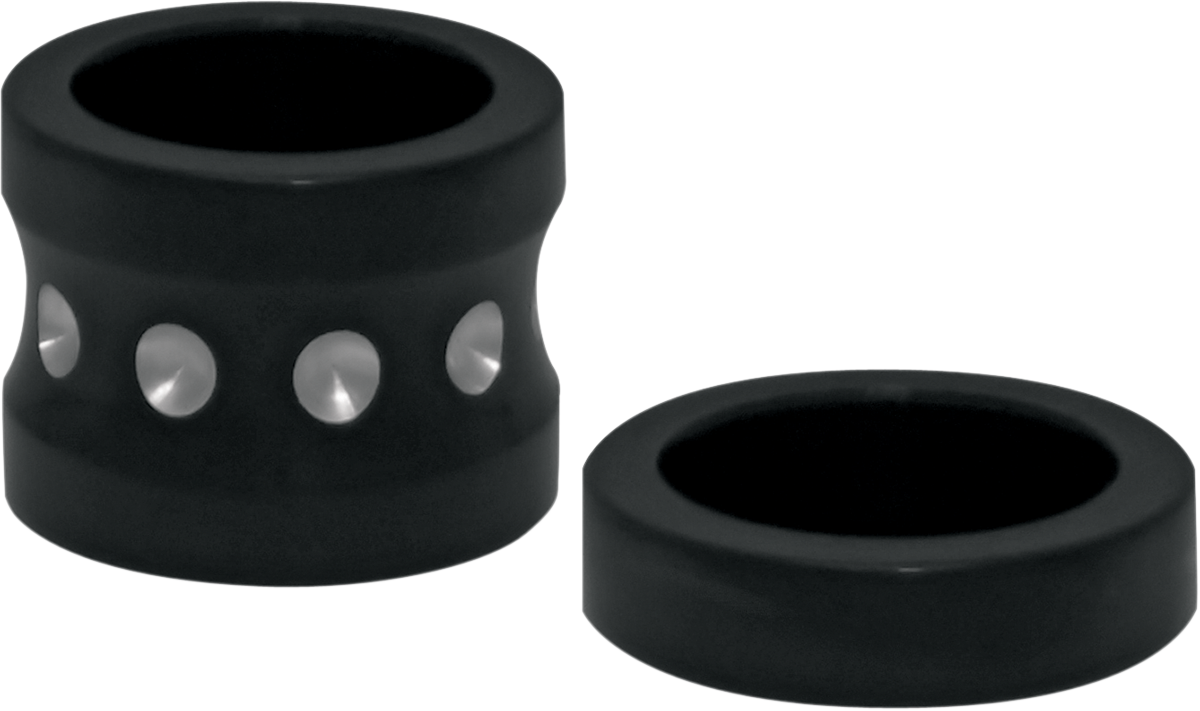 SPACERS AXLE 8-12 ABS BLK