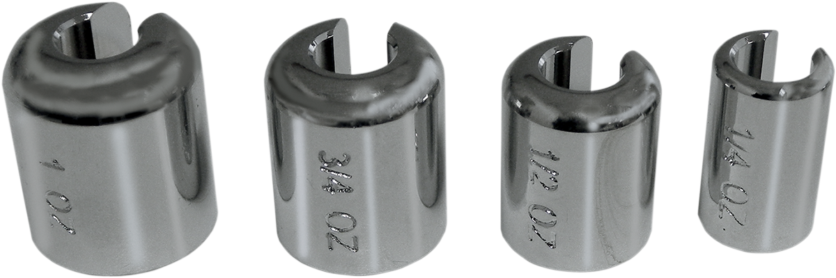 CHROME SPOKE WHEEL WEIGHTS