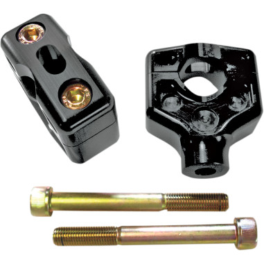 DUAL HANDLEBAR RISER CLAMP ASSEMBLIES