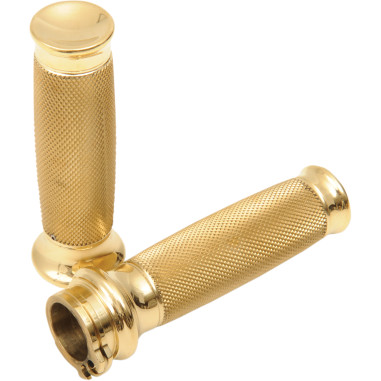 GRIPS VICE KNURL BRASS
