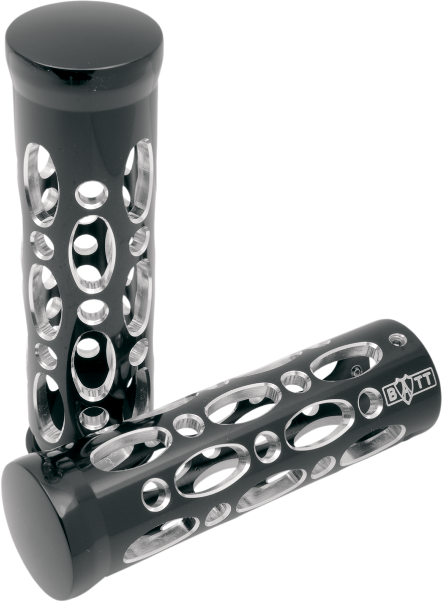 GRIP OVAL BLACK 8-12 FLT