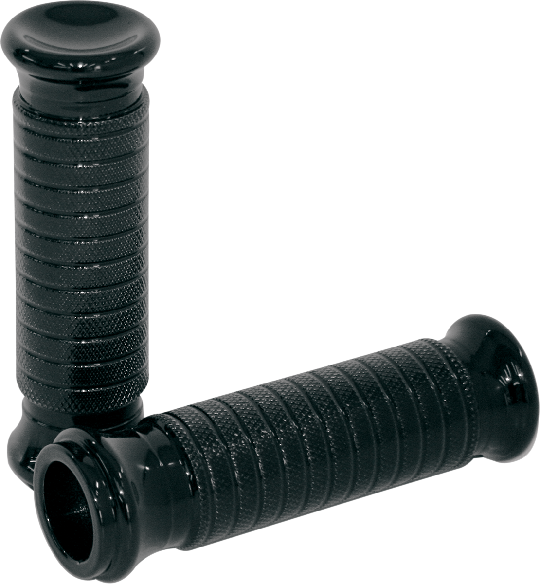 GRIPS RAD KNURL BLK TBW