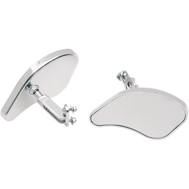 Pork Chop Fairing Mirrors - Front