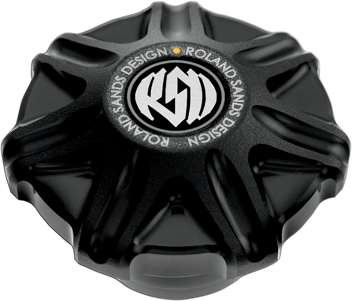 CAP GAS LED TECH BLK OP