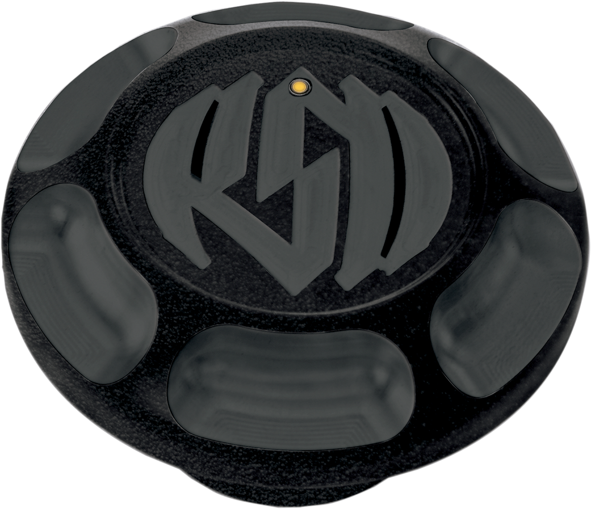 CAP GAS LED VINT BLK OP