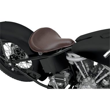 SEAT SOLO LG LEATHER BRN