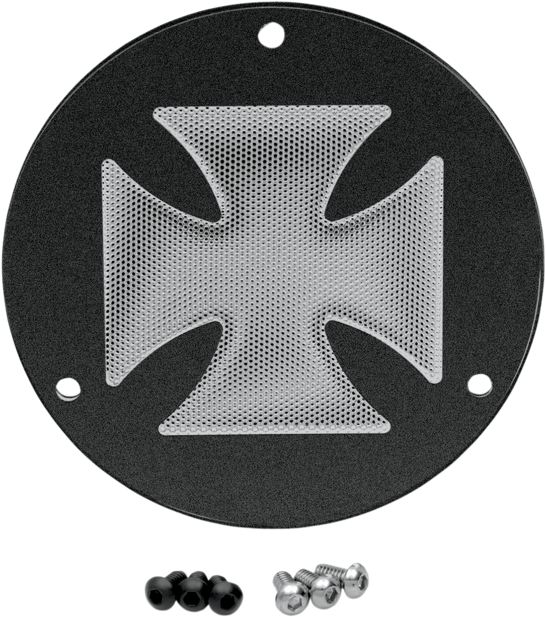 COVER DRBY 3H W.BLK CRS
