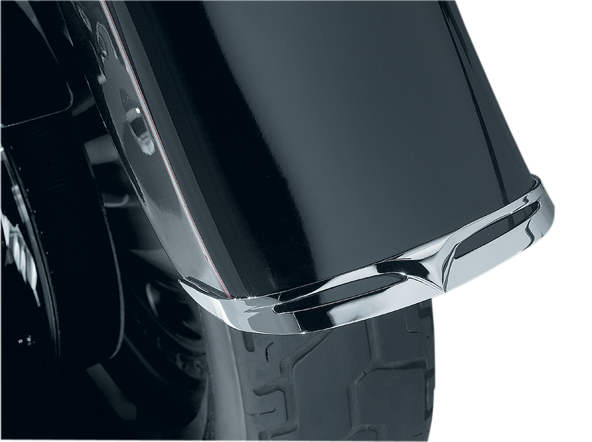 Kuryakyn Fender Trim for HarleyDavidson 14050162 Rear Natural Chrome