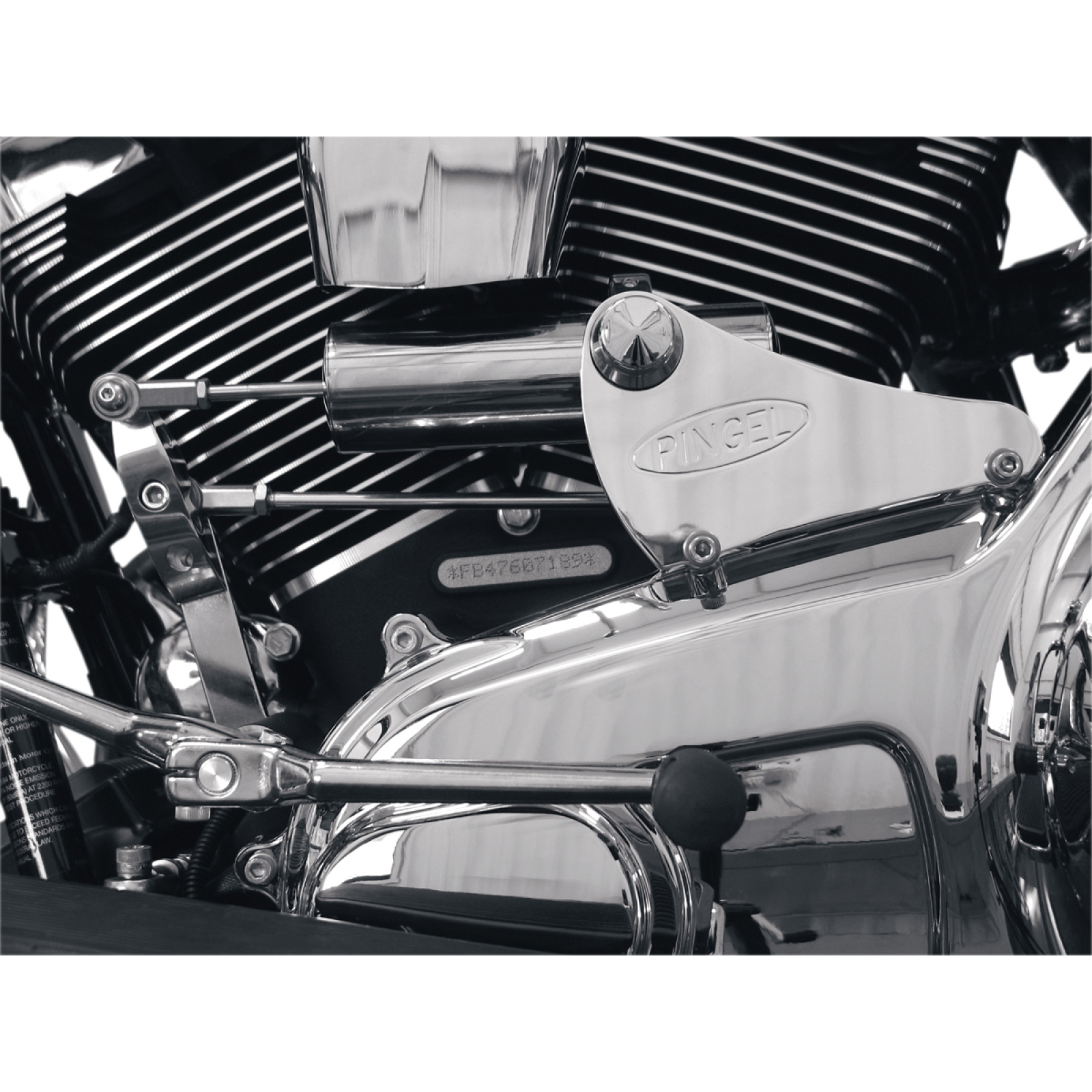 Pingel All Electric Easy Shift Shifter Kit Performance for Harley-Davidson