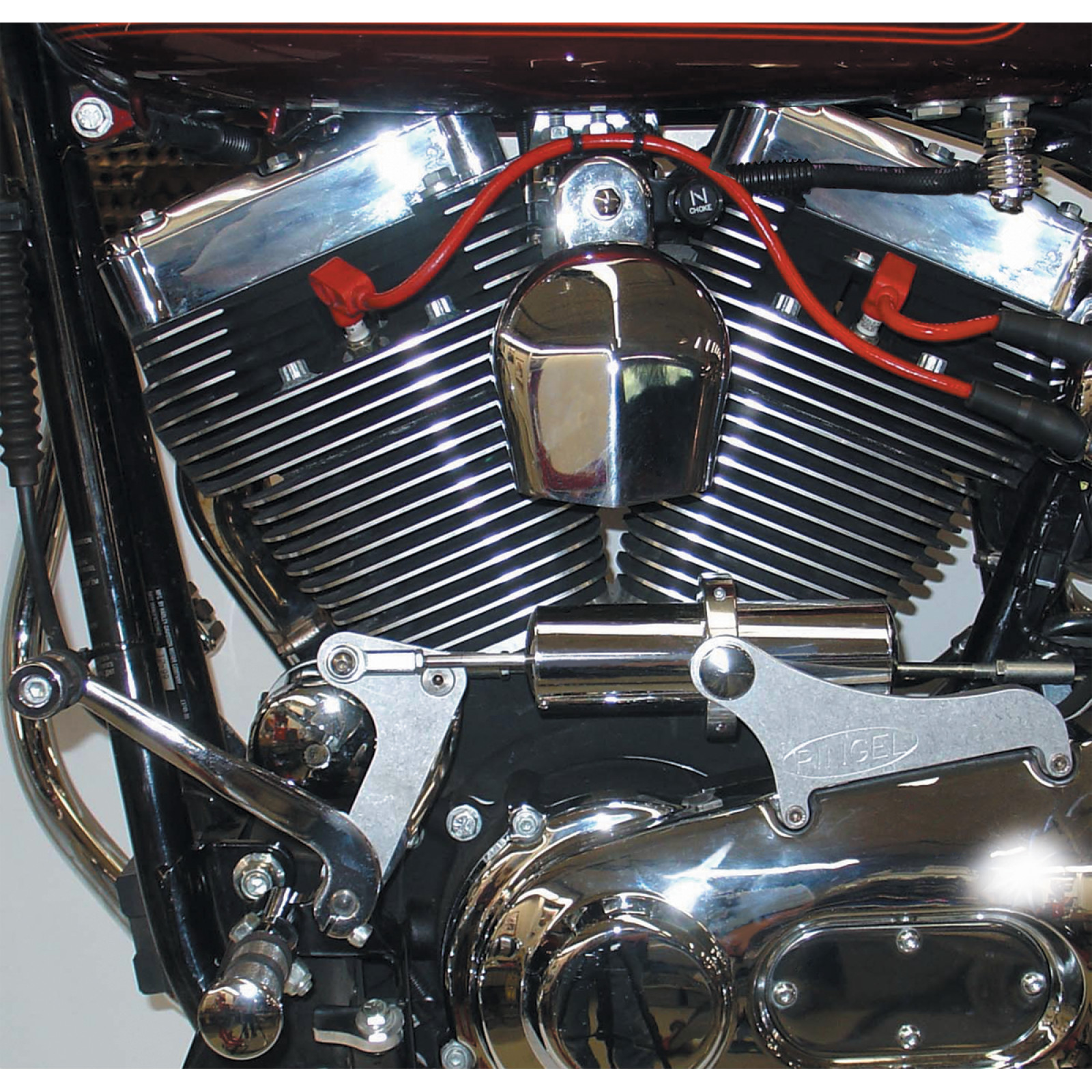 Pingel All Electric Easy Shift Shifter Kit Performance for Harley