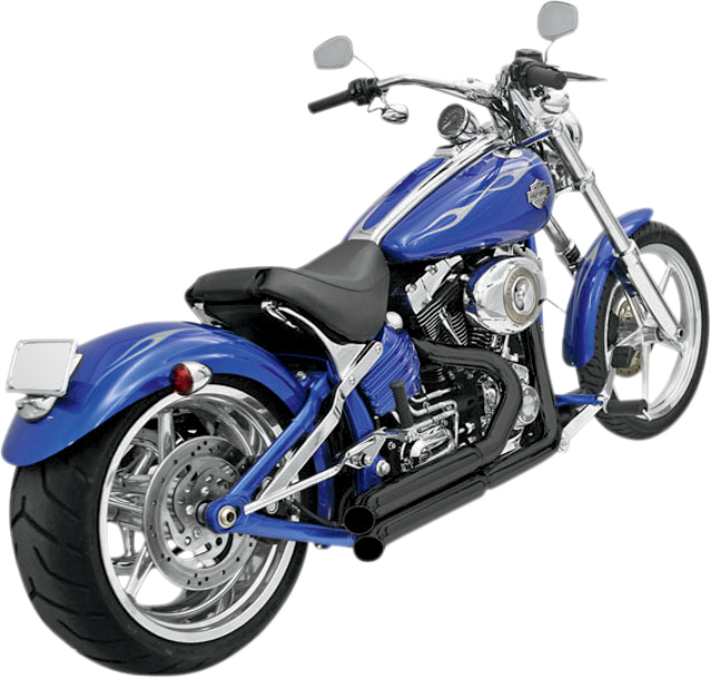 EXHAUST P-ST T/OROCKER BK