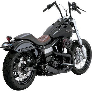 EXHAUST 2-1 BLK 06-14 DYN