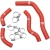 RADIATOR HOSE/CLAMP KIT Other