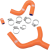 RADIATOR HOSE/CLAMP KIT Other