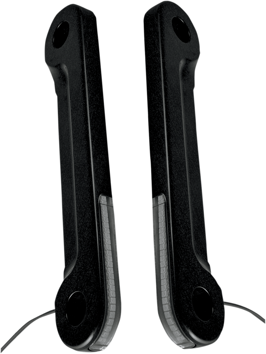 LIGHT FRONT FLHX SMK BLK