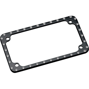 FRAME LICENSE PLATE BLACK