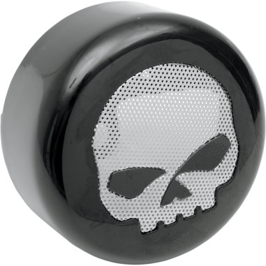 COVER HORN BLK91-13 SKULL
