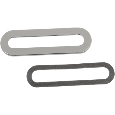 CHROME BILLET INDICATOR LIGHT BEZEL