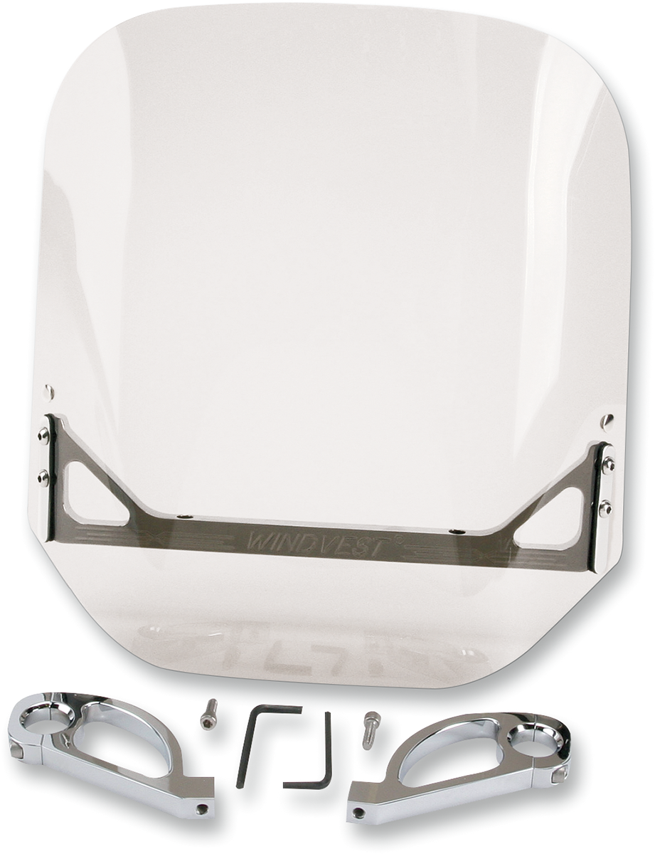 Wind Vest Windvest Windshield Handlebar Mount for HarleyDavidson