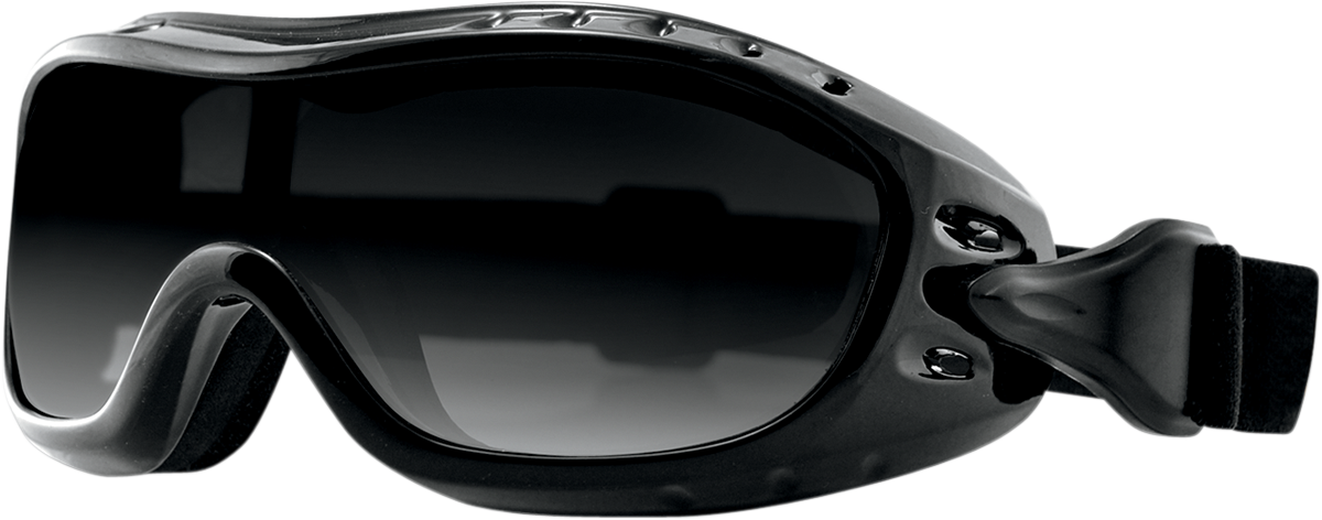 BOBSTER BHAWK01 NIGHT HAWK OTG MOTORCYCLE GOGGLES BLACK eBay