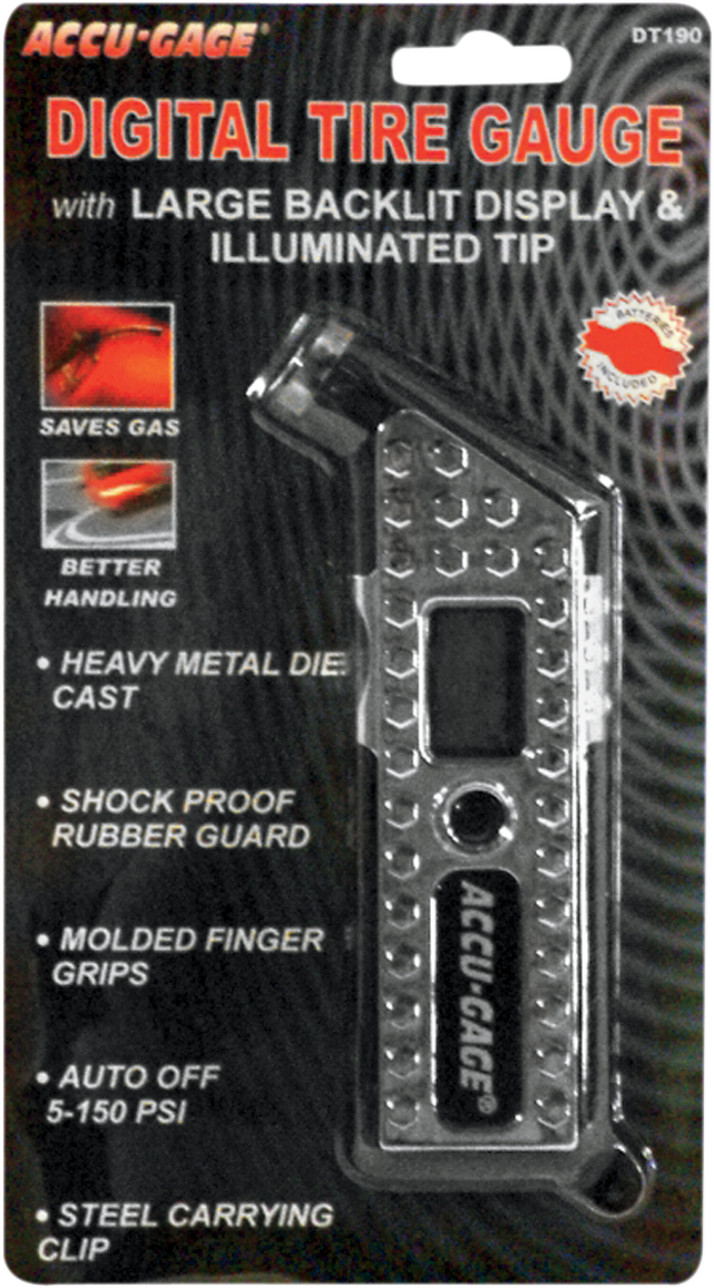 DT190 DIGITAL TIRE PRESSURE GAUGE