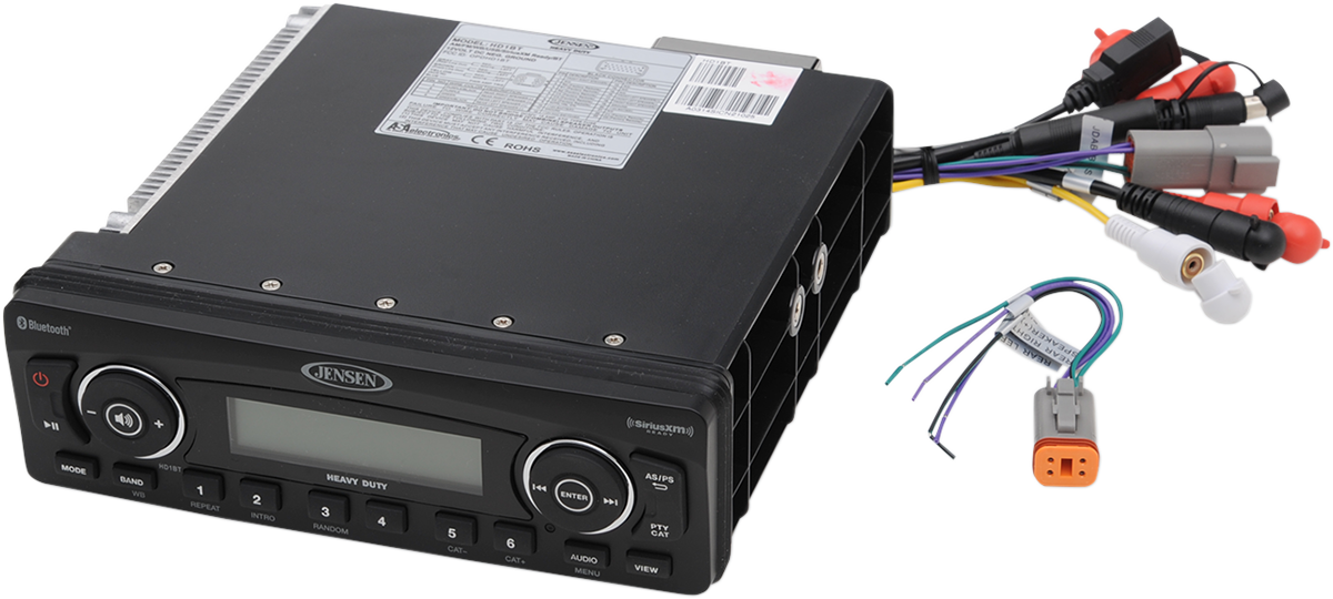 Jensen Bluetooth Plug &Play Replacement Waterproof Radio Harley Touring