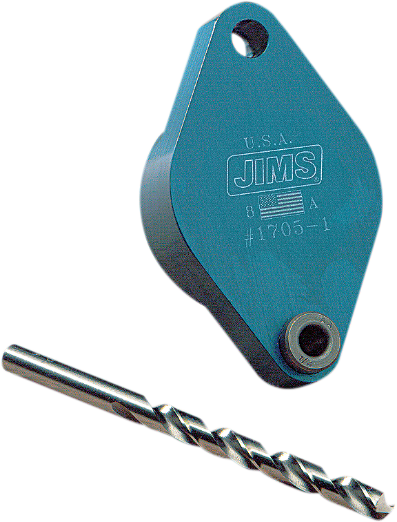 Jim's Machining Drill Plate Exhaust Stud for HarleyDavidson DS197032