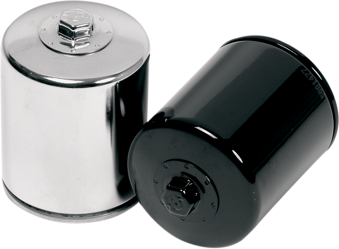 K & N WrenchOff Oil Filter for HarleyDavidson KN171B Black Synthetic