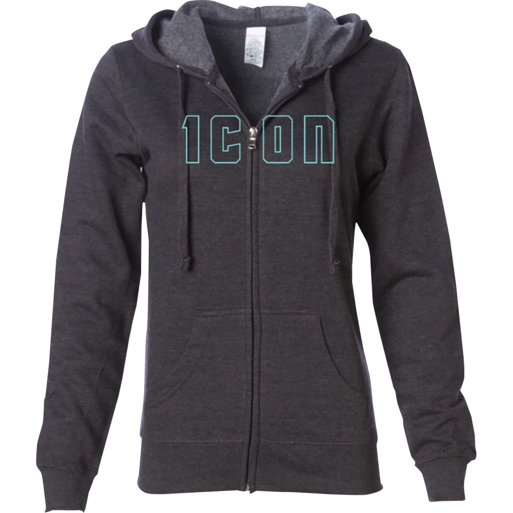 Icon Women's Kat Stevens Hoodie - Charcoal | XS - Picture 1 of 1