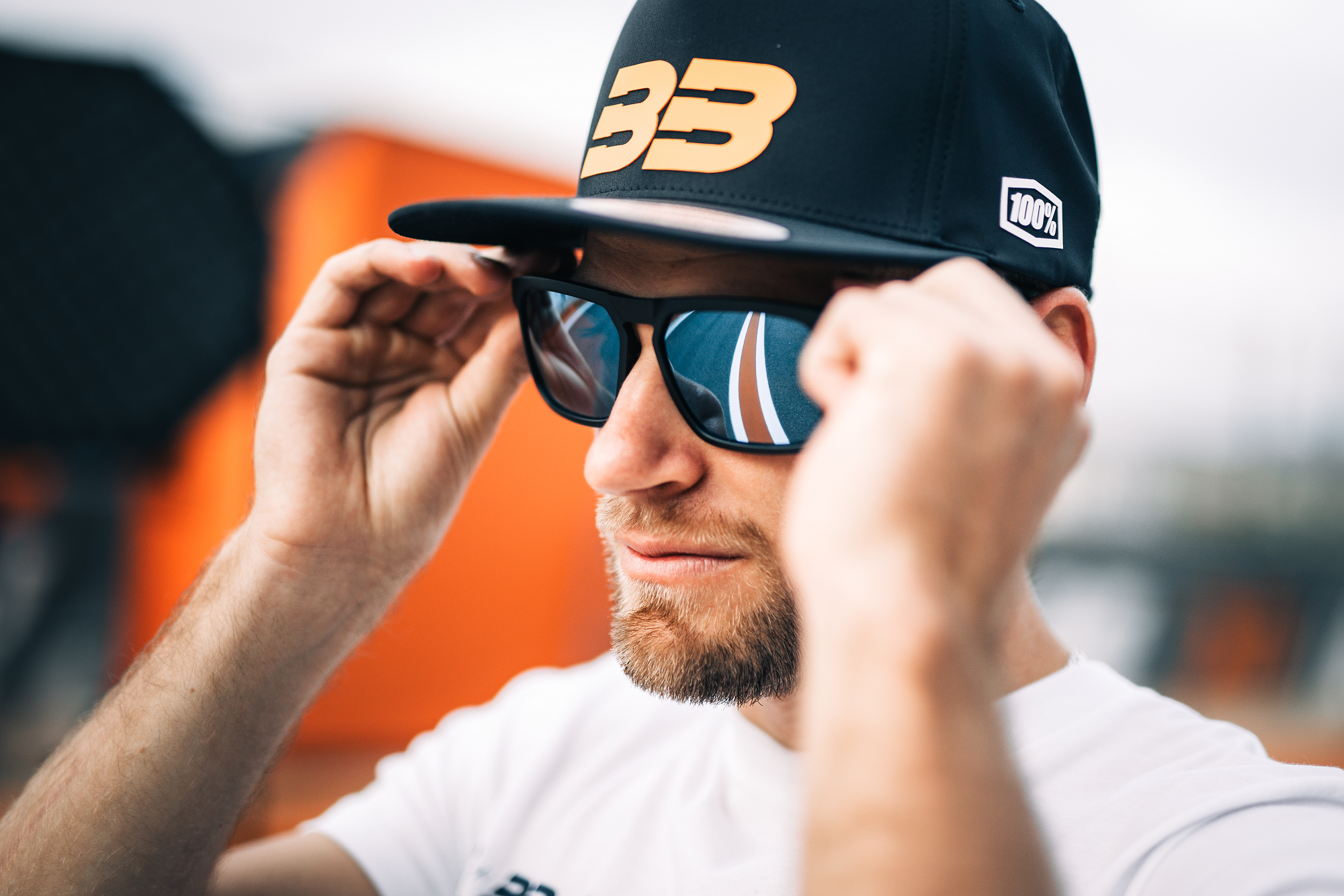 100% Brad Binder 33 Hat