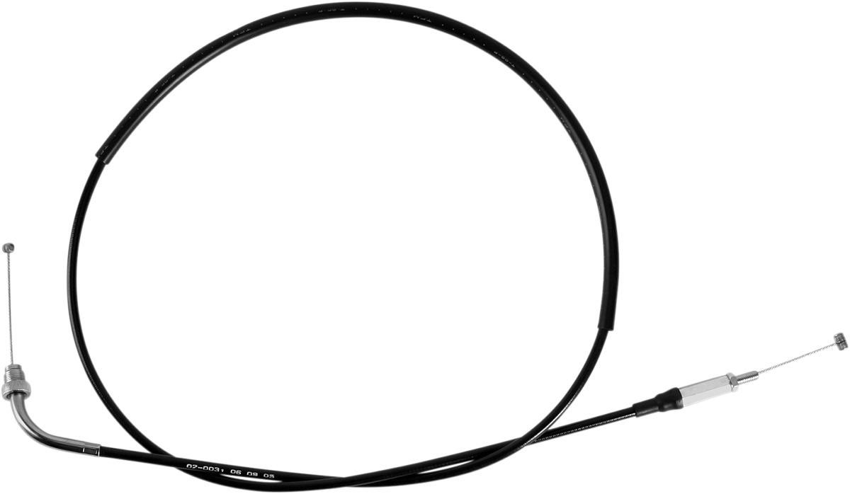 Black Vinyl Throttle Cable undefined
