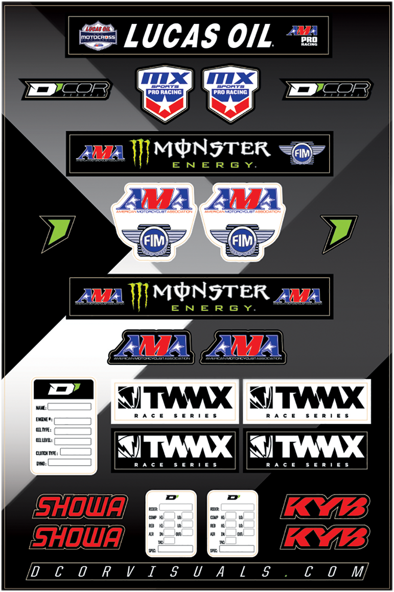 Decal Sheet undefined