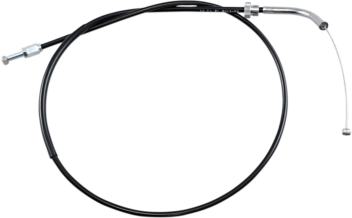 Black Vinyl Throttle Cable undefined