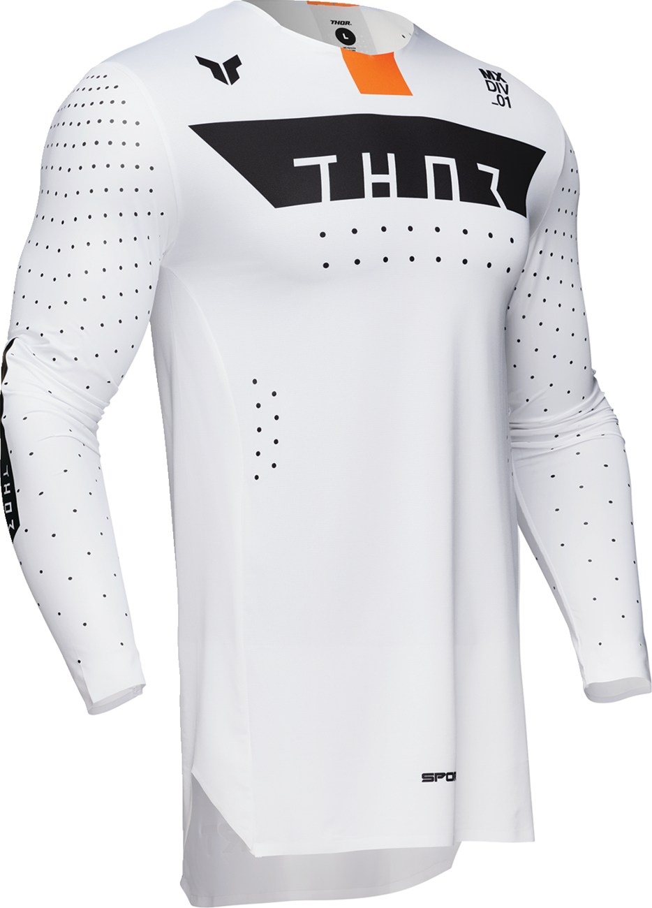 SPORTMODE Rogue Jersey - White/Orange - Small