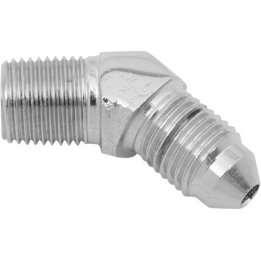 1/8 NPT #3MALE 45DEG CHR