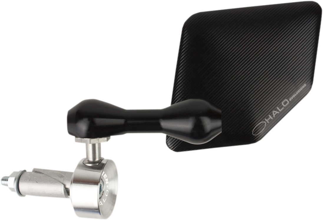 DRIVEN RACING Halo Stainless Steel Bar End Mirror