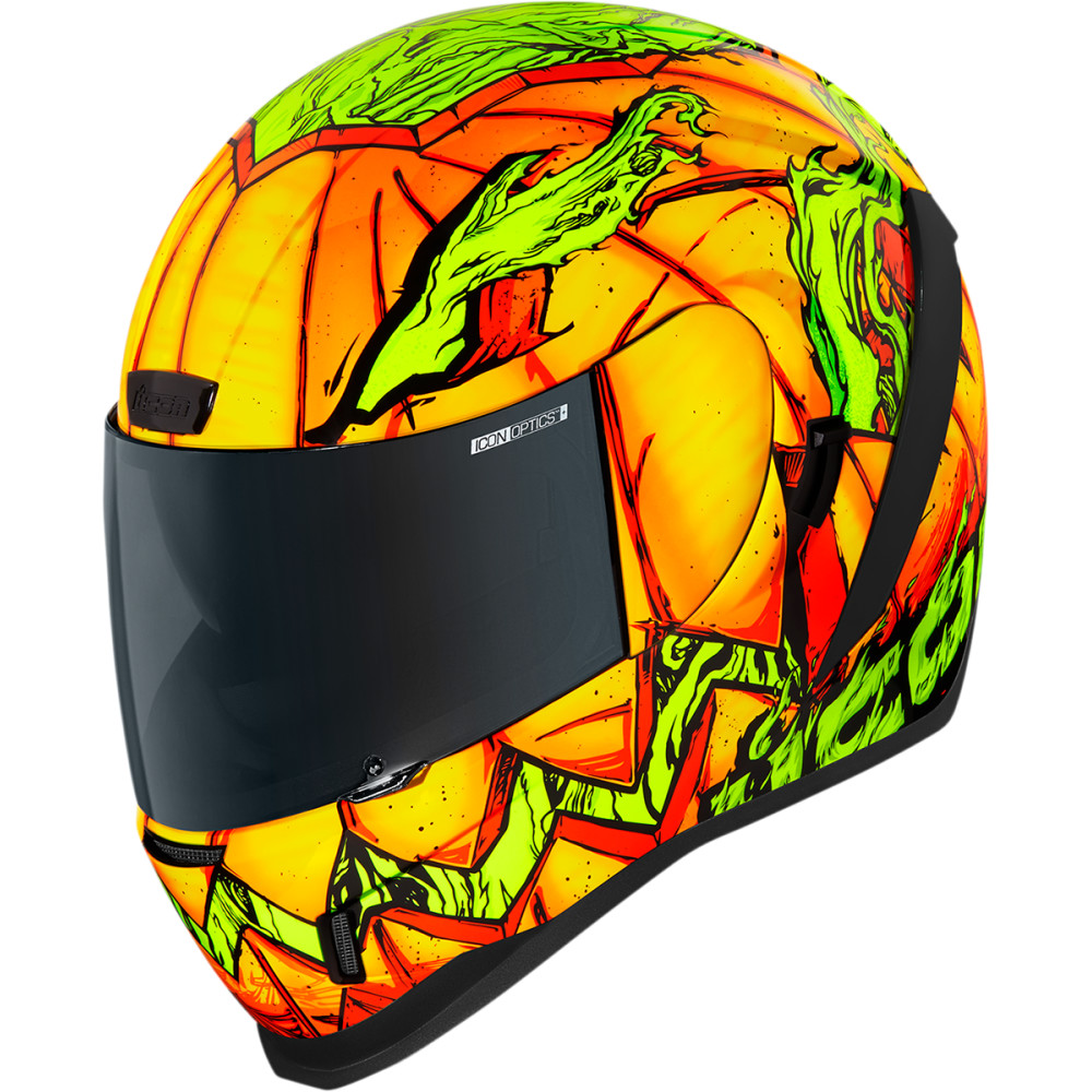 Icon Airform Full Face Helmet - Trick or Street - Orange | XL