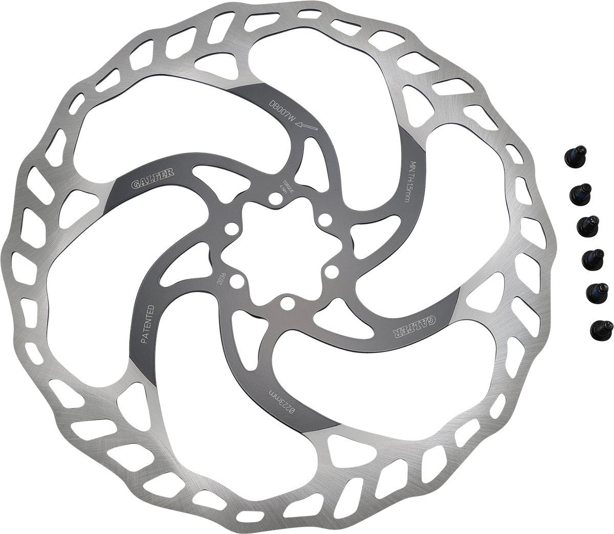 Wave® Fixed/Oversize Bicycle Brake Rotor undefined