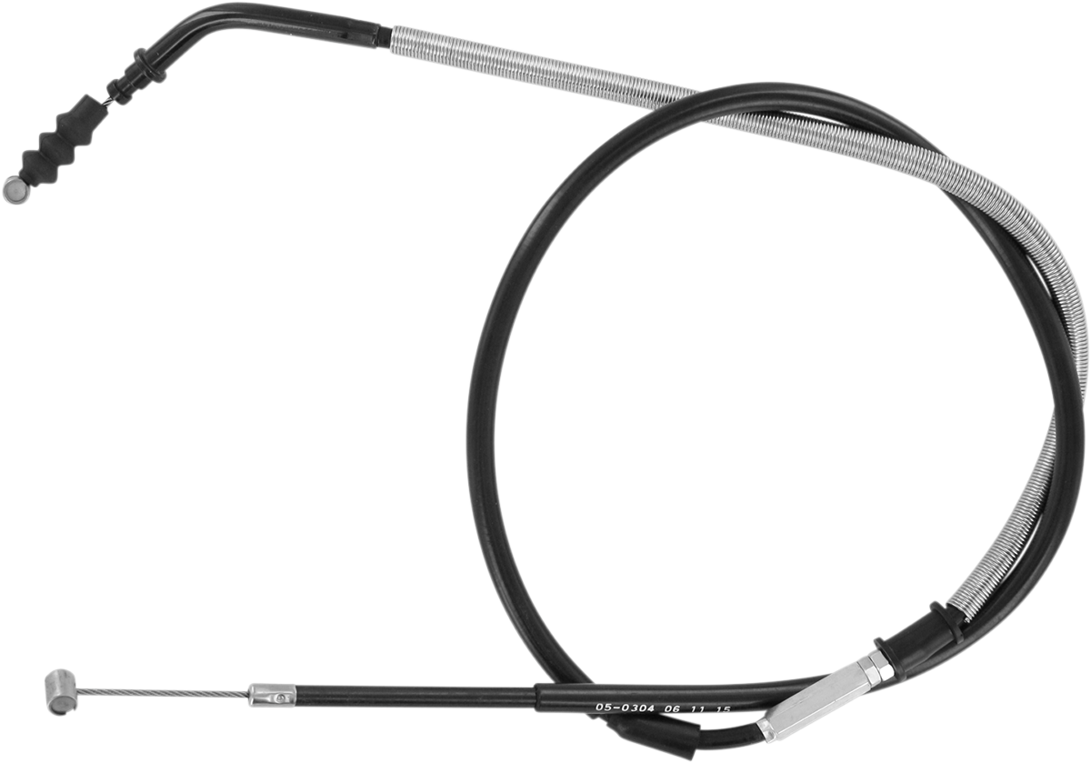 Black Vinyl Clutch Cable undefined