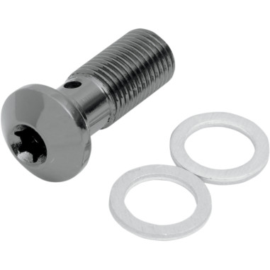 BANJO BOLT TORX7/16-24 BK