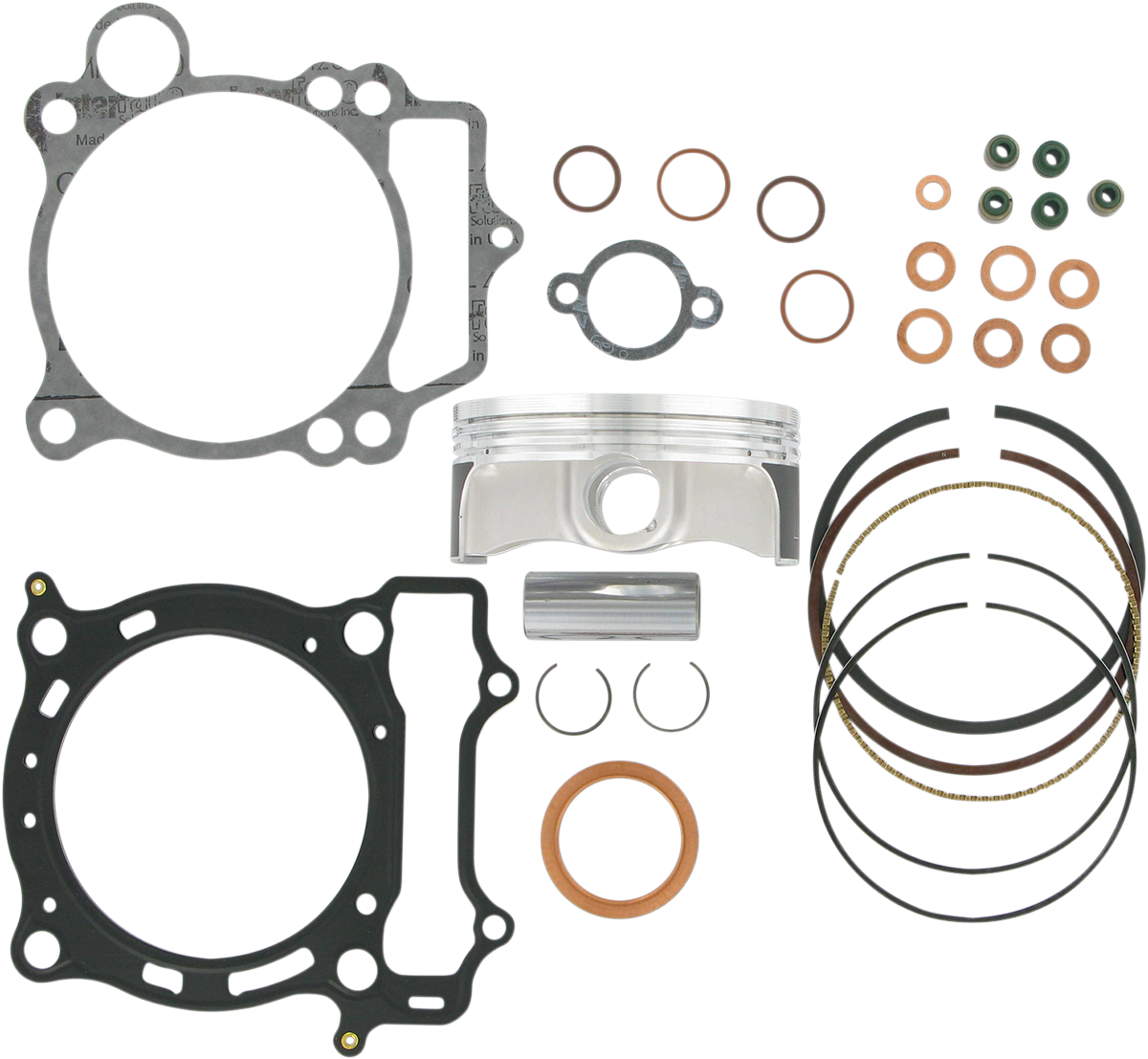 WISECO High-Performance Piston Kit with Gaskets for 4-Stroke