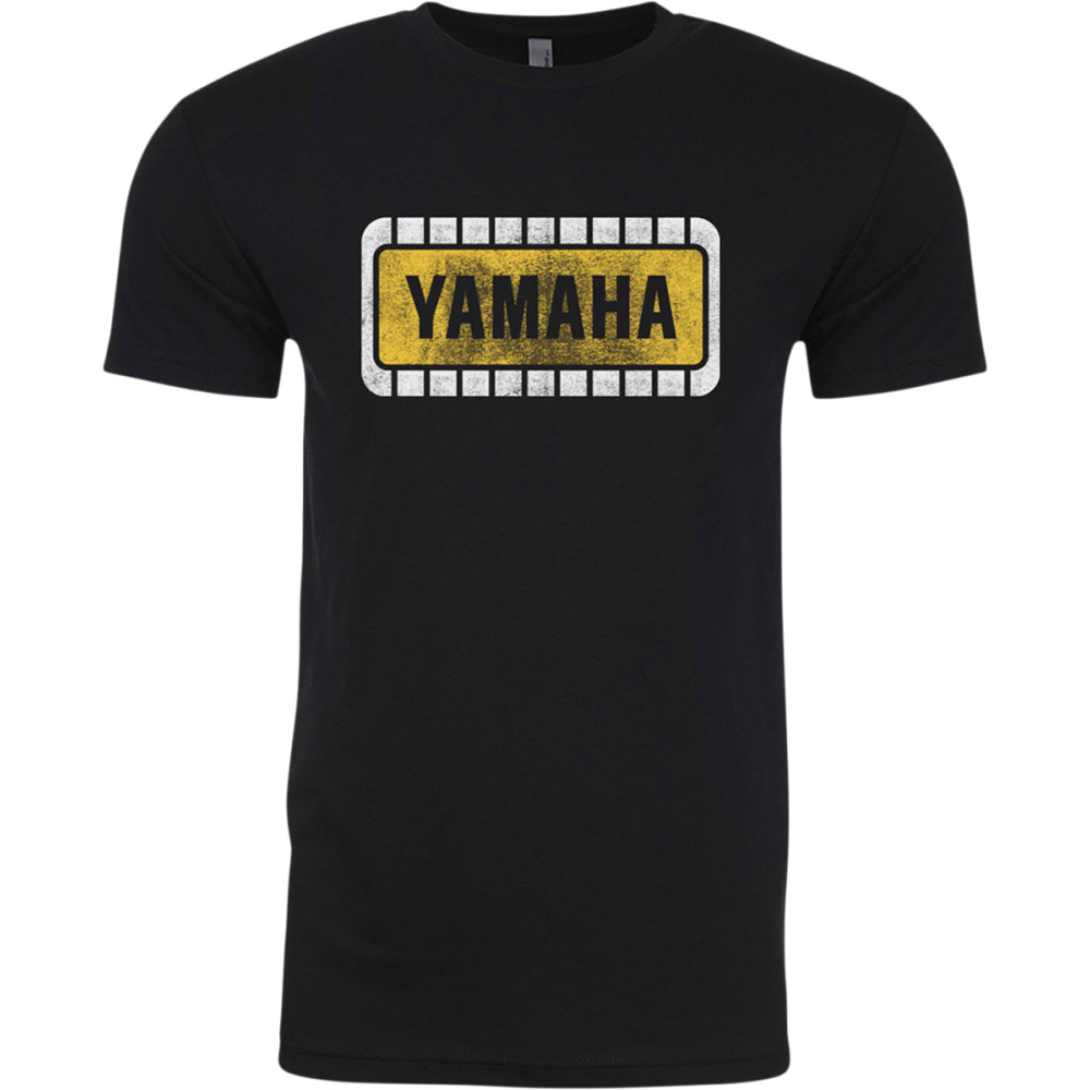 Yamaha Apparel Yamaha Retro T-Shirt - Black/Yellow | Large - Foto 1 di 1