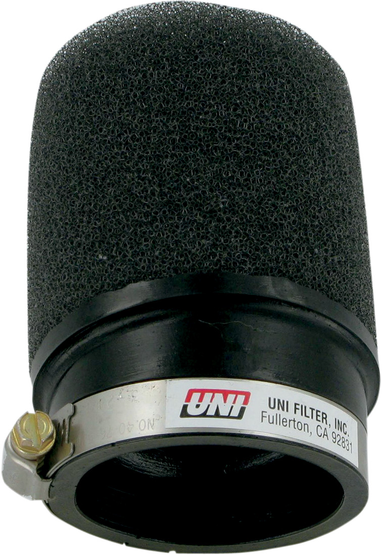 UNI FILTER Air Filter- Snow Angled 2-1/2 Id- 4" Long