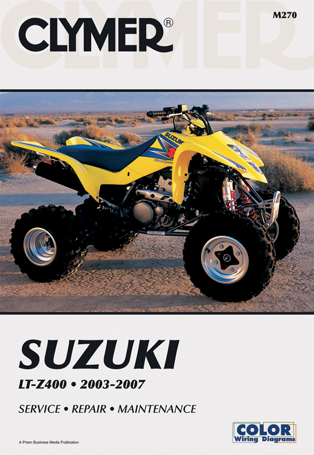 ATV Repair Manual — Suzuki N/A