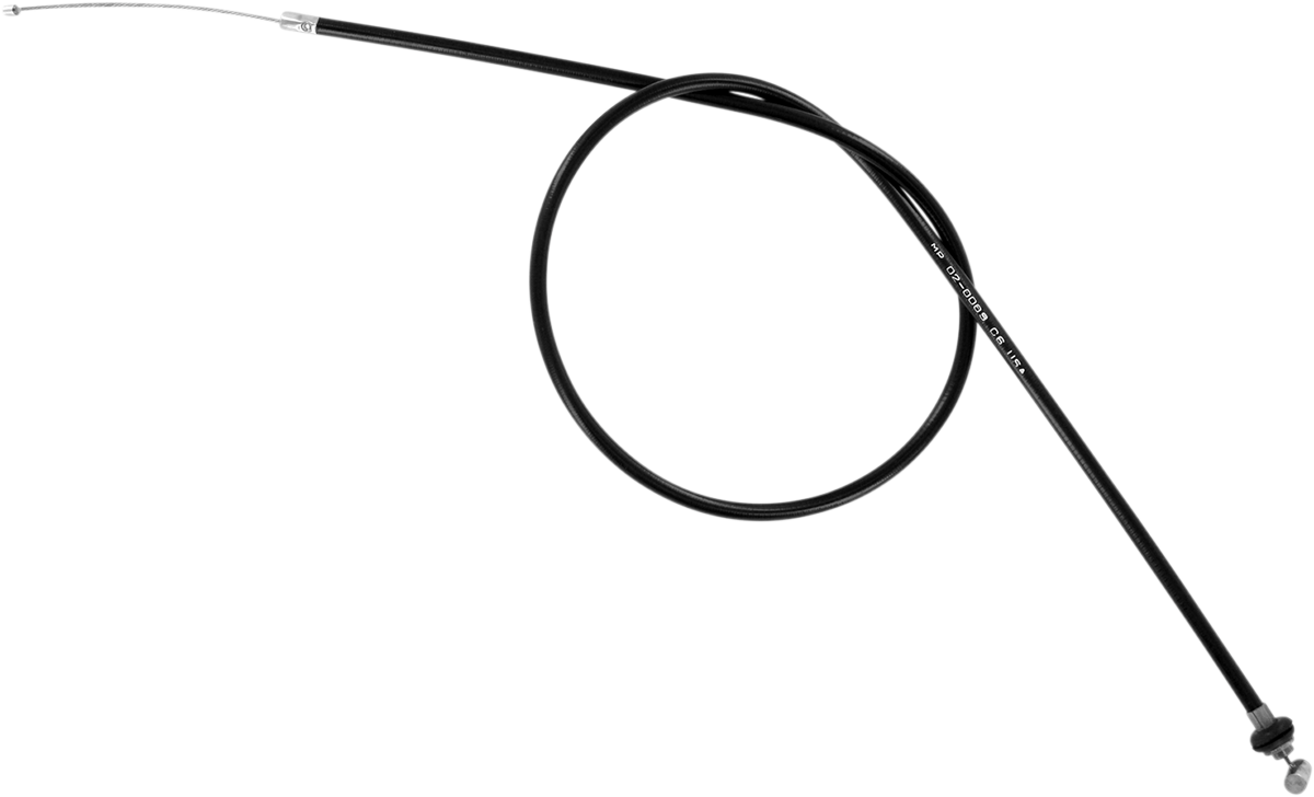Black Vinyl Throttle Cable undefined