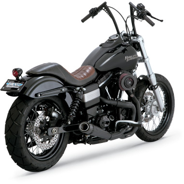 EXHAUST 2-1 BLK 06-16 DYN