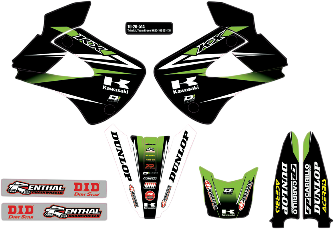 Team Green Graphics and Trim Kit undefined