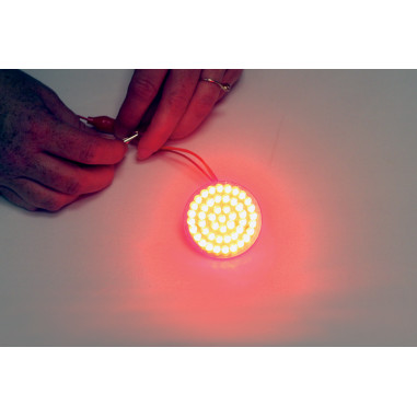 BULB LED RED 1156