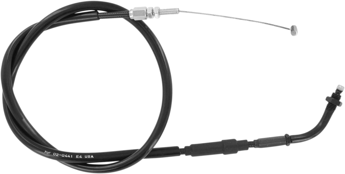 Black Vinyl Throttle Cable undefined